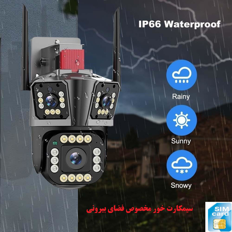 قیمت دوربین سه لنزه