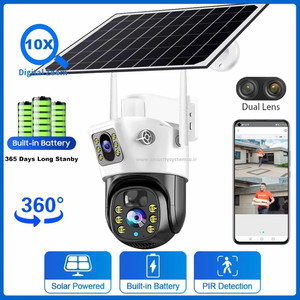 دوربین خورشیدی دو لنزه سیمکارتی 4g