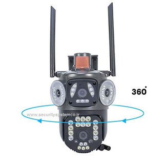 دوربین سیمکارت خور چهار لنز چرخشی 4g
